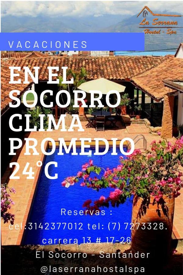 La Serrana Hostal Spa ソコロ エクステリア 写真